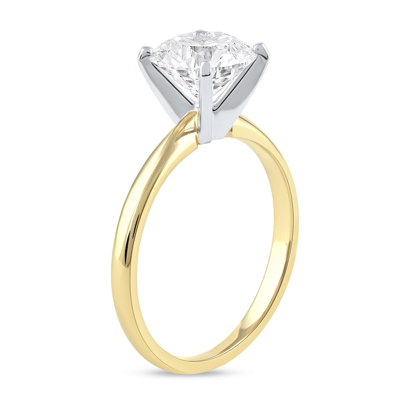 2 CT. Certified Lab-Created Diamond Solitaire Engagement Ring in 14K Gold (F/VS2)