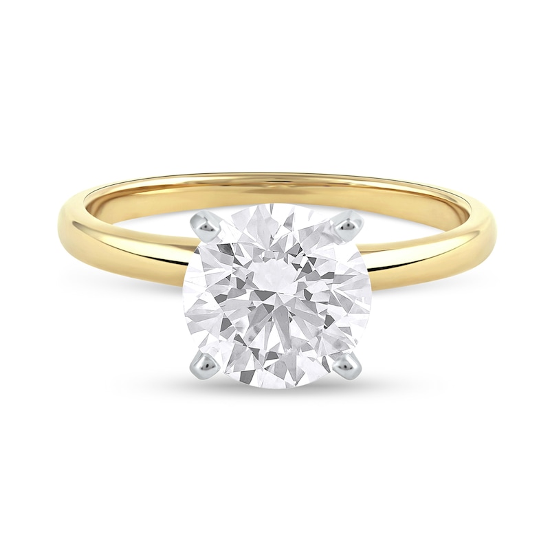 2 CT. Certified Lab-Created Diamond Solitaire Engagement Ring in 14K Gold (F/VS2)