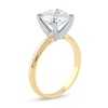 Thumbnail Image 2 of 3 CT. Certified Lab-Created Diamond Solitaire Engagement Ring in 14K Gold (F/VS2)