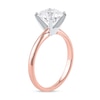 Thumbnail Image 1 of 2 CT. Certified Lab-Created Diamond Solitaire Engagement Ring in 14K Rose Gold (F/VS2)