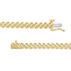 Thumbnail Image 3 of 1 CT. T.W. Diamond Sculpted Link Bracelet in 10K Gold - 7.25&quot;