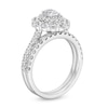 Thumbnail Image 2 of 1-3/4 CT. T.W. Oval Diamond Double Frame Bridal Set in 14K White Gold