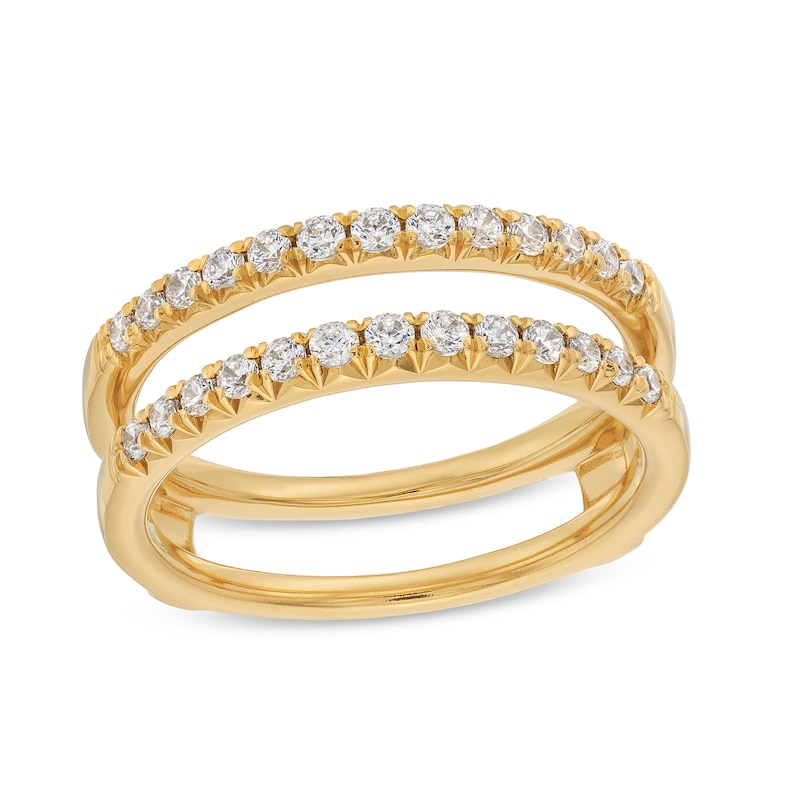 Main Image 1 of 1/2 CT. T.W. Diamond Solitaire Enhancer in 14K Gold