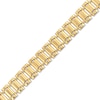 Thumbnail Image 0 of Men’s Hollow Railroad Link Bracelet in 10K Gold - 9”