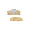 Thumbnail Image 4 of 1-1/4 CT. T.W. Multi-Diamond Wedding Ensemble in 10K Gold