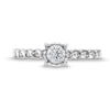 Thumbnail Image 4 of 1/2 CT. T.W. Diamond Twist Shank Engagement Ring in 14K White Gold