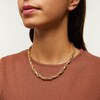 Thumbnail Image 2 of Semi-Solid 7.0mm Textured Chain Necklace in 14K Gold - 18”