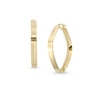 Thumbnail Image 1 of Hollow Geometric Tube Hoop Earrings in 14K Gold