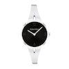 Thumbnail Image 1 of Ladies’ Calvin Klein Tapered Bangle Watch with Black Dial (Model: 25100026)