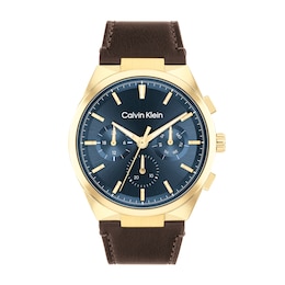 Men’s Calvin Klein Multifunction Chrono Watch with Bluen Dial (Model: 25200459)