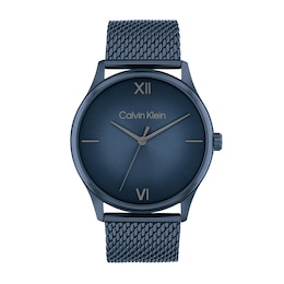 Men’s Calvin Klein Gradient-Dial Mesh Bracelet Watch (Model: 25200451)