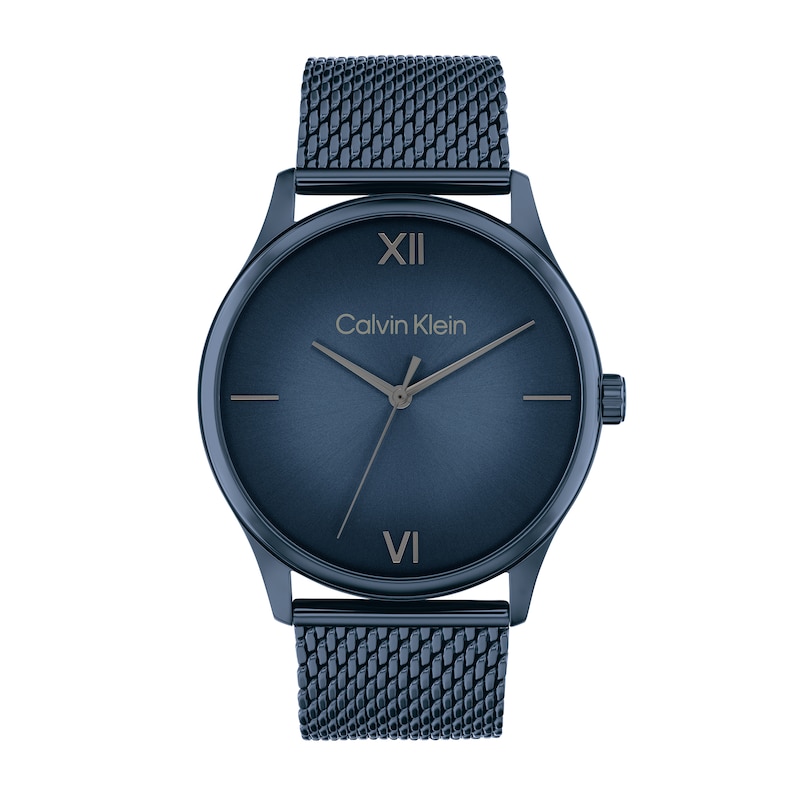 Main Image 1 of Men’s Calvin Klein Gradient-Dial Mesh Bracelet Watch (Model: 25200451)