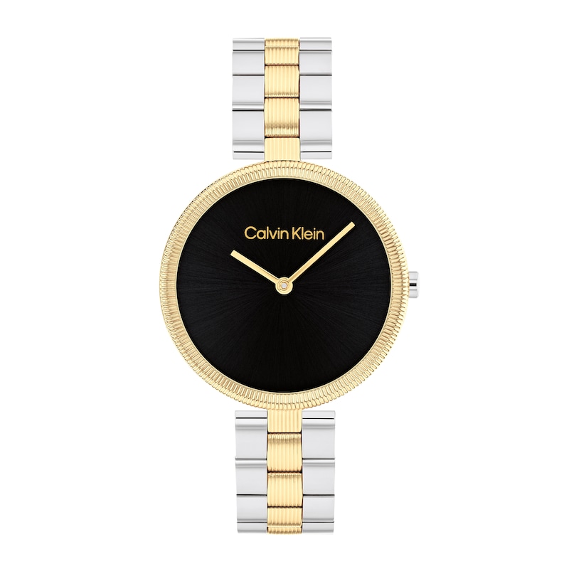 Main Image 1 of Ladies’ Calvin Klein Minimal Watch with Black Dial (Model: 25100012)