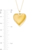 Thumbnail Image 6 of Heart Locket Pendant in 10K Gold - 18”