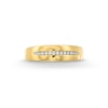 Thumbnail Image 6 of 1/3 CT. T.W. Diamond Frame Wedding Ensemble in 10K Two-Tone Gold