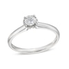 Thumbnail Image 0 of 1/4 CT. Diamond Miracle Solitaire Ring in 14K White Gold