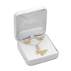 Thumbnail Image 1 of Filigree Butterfly Pendant and Stud Earrings Gift Set in 10K Gold