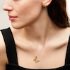 Thumbnail Image 2 of Filigree Butterfly Pendant and Stud Earrings Gift Set in 10K Gold