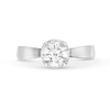 Thumbnail Image 4 of 1-1/3 CT. T.W. Certified Lab-Created Diamond Solitaire Engagement Ring in 14K White Gold (F/VS2)