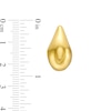 Thumbnail Image 3 of Polished Teardrop Stud Earrings in 14K Gold