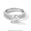 Thumbnail Image 5 of 2-1/4 CT. T.W. Certified Lab-Created Diamond Engagement Ring in 14K White Gold (I/SI2)