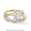 Thumbnail Image 4 of 2-1/4 CT. T.W. Certified Lab-Created Diamond Engagement Ring in 14K Gold (I/SI2)