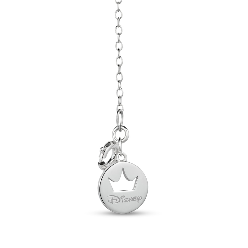 Main Image 2 of Collector’s Edition Enchanted Disney Sleeping Beauty 65th Anniversary Flower Pendant in Sterling Silver and Rose Gold