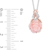 Thumbnail Image 3 of Collector’s Edition Enchanted Disney Sleeping Beauty 65th Anniversary Flower Pendant in Sterling Silver and Rose Gold