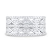 Thumbnail Image 2 of 1/2 CT. T.W. Diamond Twist Multi-Row Anniversary Band in 10K White Gold