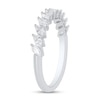 Thumbnail Image 1 of 3/4 CT. T.W. Marquise Diamond Eleven Stone Anniversary Band in 14K White Gold