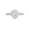 Thumbnail Image 4 of 1 CT. T.W. Multi-Diamond Engagement Ring in 10K White Gold