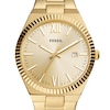 Thumbnail Image 5 of Ladies’ Fossil Scarlette Gold-Tone IP Watch with Gold-Tone Dial and Coin-Edge Bezel (Model: ES5299)