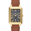 Thumbnail Image 5 of Ladies’ Fossil Raquel Gold-Tone IP Watch with Rectangular Grey Dial (Model: ES5303)