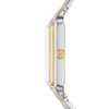 Thumbnail Image 3 of Ladies’ Fossil Raquel Crystal Accent Two-Tone IP Watch with Rectangular Mother-of-Pearl Dial (Model: ES5305)