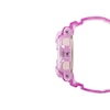 Thumbnail Image 3 of Ladies' Casio G-Shock S Series Clear Pink Resin Watch with Silver-Tone Dial (Model: GMAS110VW-4A)