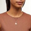 Thumbnail Image 2 of 14.0mm Cultured Mabe Pearl Bezel-Set Solitaire Pendant in 10K Gold