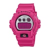 Thumbnail Image 1 of Men’s Casio G-Shock Classic Pink Resin Digital Watch with Retro-Color Dial (Model: DW6900RCS-4)