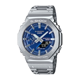 Men’s Casio G-Shock MOVE All-Metal Analog Digital Solar-Powered Watch with Blue Dial (Model: GMB2100AD-2A)