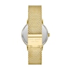 Thumbnail Image 1 of Ladies' Kate Spade Metro Gold-Tone IP Mesh Watch with Mother-of Pearl Motif Dial (Model: KSW1827)