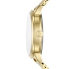 Thumbnail Image 2 of Ladies' Kate Spade Metro Gold-Tone IP Mesh Watch with Mother-of Pearl Motif Dial (Model: KSW1827)