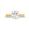 Thumbnail Image 3 of 2-1/4 CT. T.W. Certified Lab-Created Diamond Bridal Set in 14K Gold (F/VS2)