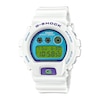 Thumbnail Image 1 of Men’s Casio G-Shock Classic White Resin Digital Watch with Retro-Colour Dial (Model: DW6900RCS-7)