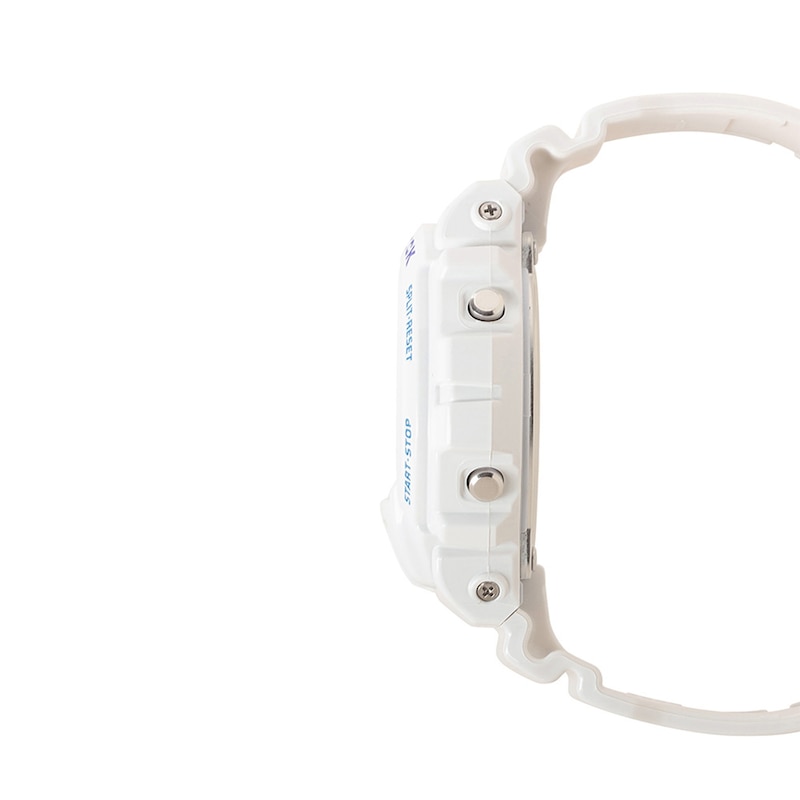 Main Image 3 of Men’s Casio G-Shock Classic White Resin Digital Watch with Retro-Colour Dial (Model: DW6900RCS-7)