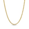 Thumbnail Image 1 of 3.0mm Silk Rope™ Chain Necklace in Solid 14K Gold - 20”