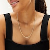 Thumbnail Image 2 of 3.0mm Silk Rope™ Chain Necklace in Solid 14K Gold - 20”