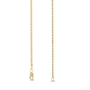 Thumbnail Image 3 of 1.8mm Glitter Rope Chain Necklace in Solid 14K Gold - 18&quot;