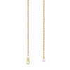 Thumbnail Image 3 of 1.8mm Glitter Rope Chain Necklace in Solid 14K Gold - 22&quot;