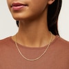 Thumbnail Image 2 of 2.4mm Diamond-Cut Glitter Rope Chain Necklace in Solid 14K Gold - 18&quot;