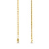 Thumbnail Image 3 of 2.4mm Diamond-Cut Glitter Rope Chain Necklace in Solid 14K Gold - 18&quot;