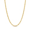 Thumbnail Image 1 of 3.0mm Glitter Rope Chain Necklace in Solid 14K Gold - 20&quot;